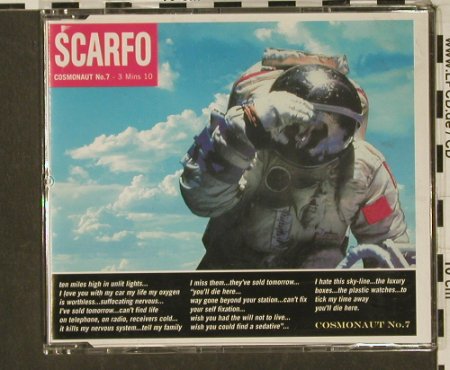 Scarfo: Cosmonaut No.7+3, Deceptive Rec.(Bluff 053), UK, 97 - CD5inch - 97180 - 3,00 Euro