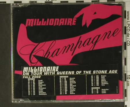 Millionaire: Champagne*2+1, Play it ag(), EU, 2002 - CD5inch - 98861 - 2,50 Euro