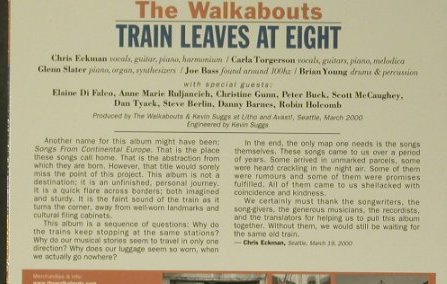 Walkabouts: Train Leaves At Eight, Digi, Glitterhouse(GRCD 490), D, 2000 - CD - 99114 - 7,50 Euro