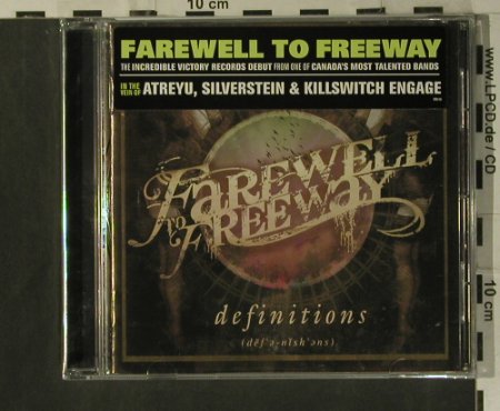 Farewell to Freeway: Definitions, FS-New, Victory(VR416), US, 2008 - CD - 99342 - 10,00 Euro