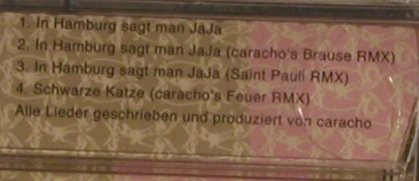 Caracho: In Hamburg Sagt Man Ja Ja *3+1, OEC(00208), FS-New, 2008 - CD5inch - 99614 - 4,00 Euro