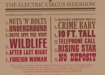 Rogall & Electric Circus Sideshow: Same, Pefect Toy Rec.(), EU, 2008 - CD - 99640 - 10,00 Euro