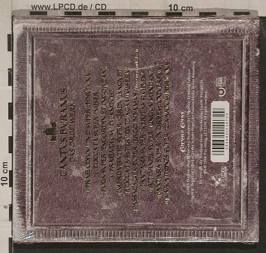 Corvus Corax: Cantus Buranus, Das Orgelwerk, Digi, Pica Music(), FS-New, 2008 - CD - 80061 - 10,00 Euro