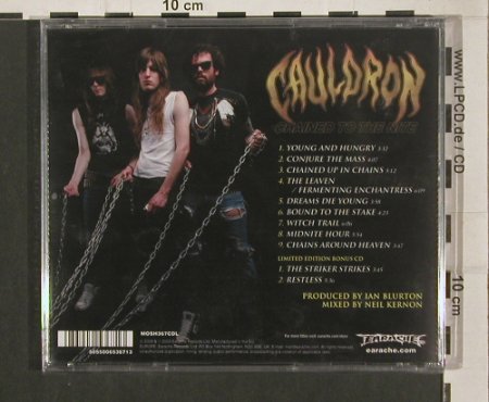 Cauldron: Chained to the Nite, Lim.Ed.,FS-New, Earache(MOSH), EU, 2009 - CD - 80102 - 10,00 Euro