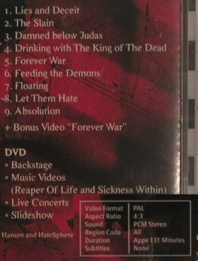 Hatesphere: Serpent Smiles and Killer Eyes, Steamhammer(98022), D, 2007 - CD/DVD - 80406 - 11,50 Euro