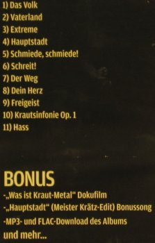 Die Vorboten: Aufschrei, Digi, FS-New, Sonic Attack(SAR003-2), , 2011 - CD - 80810 - 10,00 Euro