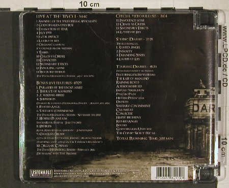 Darkane: Layers of Live, Listenable Records(POSH), , 2010 - CD/DVD - 80881 - 10,00 Euro
