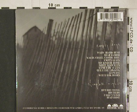 Defeater: Empty Days & Sleepless Nights,Digi, Bridge Nine Rec.(B9R144), FS-New, 2011 - CD+5" - 80964 - 7,50 Euro