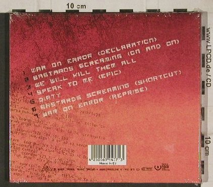 Rotersand: War on Error, Digi, FS-New, Trisol(TRI 371CD), EU, 2009 - CD - 81147 - 10,00 Euro