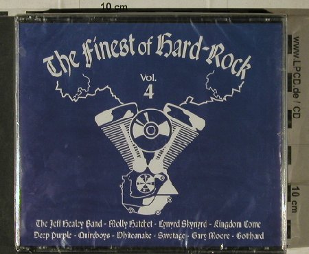 V.A.The Finest Of Hard-Rock Vol.4: Jeff Healey...Sic Vikki, 30 Tr., K-tel(330199-2), CH,FS-NEW, 1998 - 2CD - 81544 - 6,00 Euro