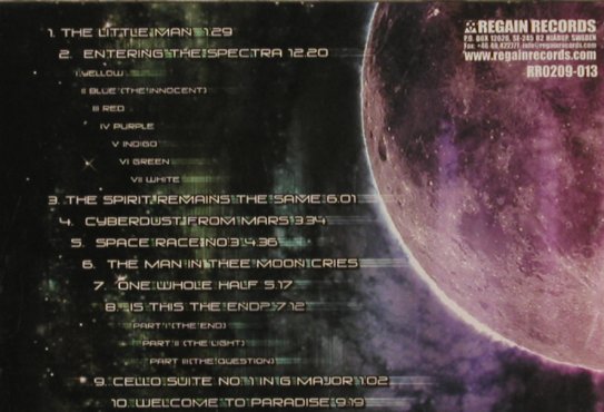 Karmakanic: Entering t.Spectra,10Tr.Promo,Digi, Regain(), , 2002 - CD - 82195 - 5,00 Euro