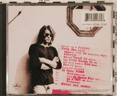 Bon Jovi: Crossroad-The Best Of,15 Tr., PolyGram(), D, 1992 - CD - 83534 - 7,50 Euro