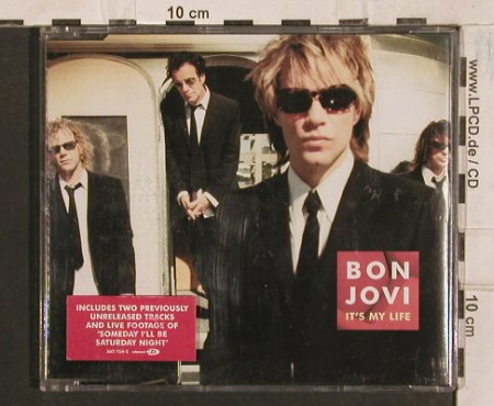 Bon Jovi: It's My Life+3, Mercury(562 754-2), D, 2000 - CD5inch - 83541 - 4,00 Euro