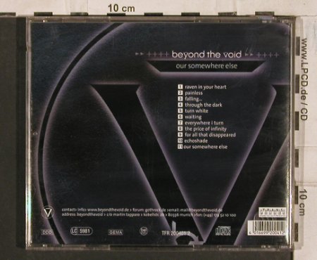 Beyond The Void: Our Somewhere Else, Trans Former Rec(), D, 2004 - CD - 83543 - 7,50 Euro