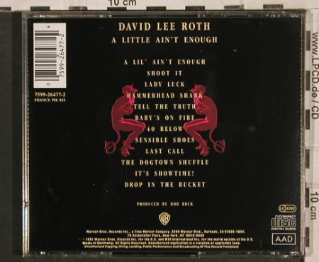 Roth,David Lee: A Little Ain't Enough, WB(), D, 1991 - CD - 83623 - 7,50 Euro