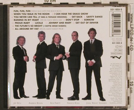 Status Quo: Don't Stop-30th Anniversary Album, PolyGram(531 035-2), EU, 1996 - CD - 83626 - 7,50 Euro