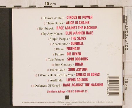 V.A.Headful Of Rock: 14 Tr., Limitierte Auflage, Dragnet 13(473846 2), D, 1993 - CD - 83670 - 5,00 Euro
