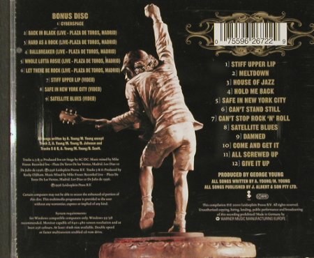 AC/DC: Stiff Upper Lip+Bonus CD, sp.Lim.Ed, Elektra(), D, 2000 - 2CD - 90052 - 12,50 Euro