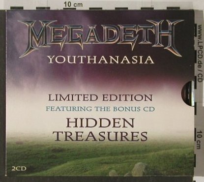 Megadeth: Youthanasia/Hidden Treasures,LimEd., Capitol(), UK, 95 - 2CD - 91904 - 12,50 Euro