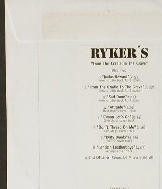 Rykers: From the cradle to the grave,Promo, Century Media(77341-2), D,no Cover, 1996 - 2CD - 93026 - 10,00 Euro