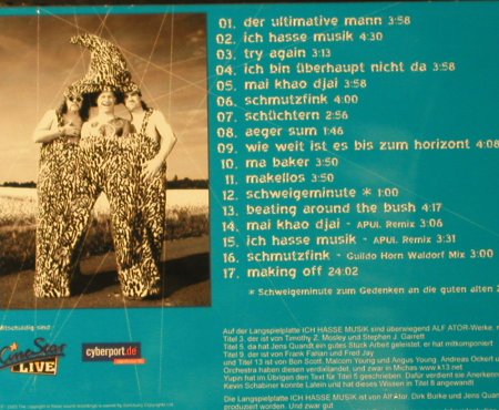 Knorkator: Ich Hasse Musik, Digi, FS-New, Sanctuary(), EU, 2003 - CD - 93419 - 10,00 Euro