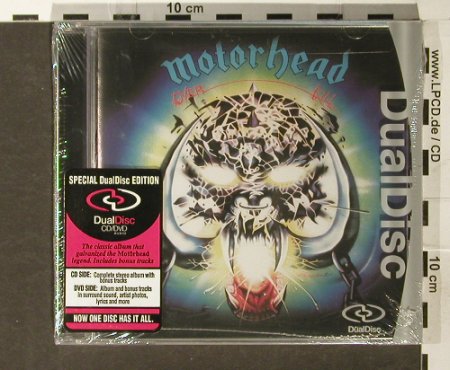 Motörhead: Overkill, Dual Disc, FS-New, Silverline(), , 2005 - CD - 93784 - 11,50 Euro
