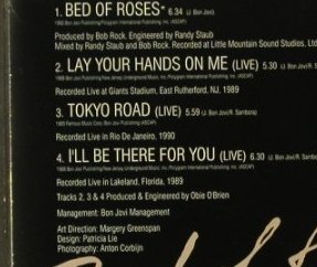Bon Jovi: Bed Of Roses+3, Mercury(864 875-2), D, 1993 - CD5inch - 96524 - 2,50 Euro