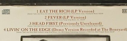 Aerosmith: Eat The Rich+3, Geffen(GED21831), UK, 1993 - CD5inch - 96585 - 3,00 Euro