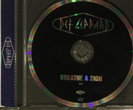 Def Leppard: Breathe A Sigh (3:50),RadioCD!, Mercury(LEPDJ 19), UK, 1996 - CD5inch - 96796 - 7,50 Euro
