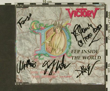 Victory: Deep Inside the World+1, 5*signiert, Event Record(SPV055-60093), D, 1990 - CD5inch - 96800 - 20,00 Euro