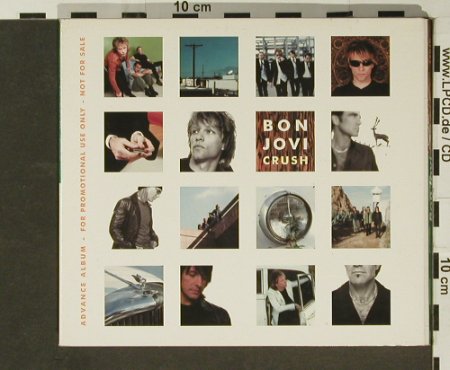 Bon Jovi: Crush, Promo, Digi, 13 Tr., Mercury(BJADV1), US, 2000 - CD - 96810 - 14,00 Euro