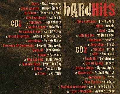 V.A.Hardhits: The Best of Alternative Rock,32 Tr., Sony(508920 2), EU, 2002 - 2CD - 97066 - 5,00 Euro