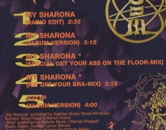 Earthquake: My Sharona*4+1,+Sticker, Polydor(), D, 96 - CD5inch - 97263 - 3,00 Euro