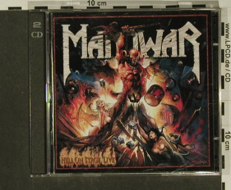 Manowar: Hell On Stage Live, Nucl.Blast(), D, 1999 - 2CD - 97266 - 10,00 Euro