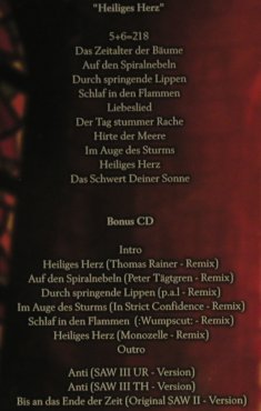 Samsas Traum: Heiliges Herz-Das Schwert d.Sonne, Trisol(), EU,FS-New, 2007 - 2CD - 97502 - 14,00 Euro