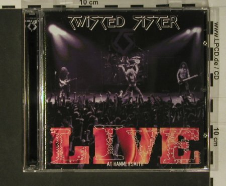 Twisted Sister: Live At Hammersmith, Spitfire(SPITCD 078), UK, 2001 - 2CD - 97793 - 10,00 Euro