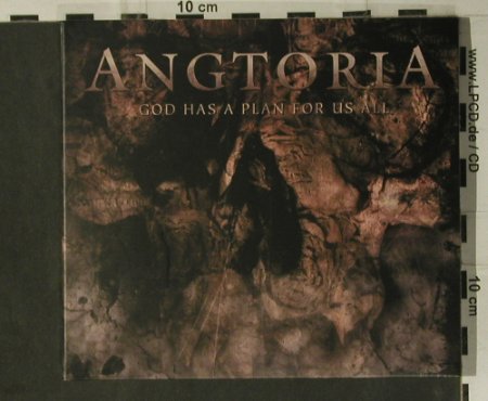Angtoria: God Has A Plan For Us All, Digi, Listenable Rec.(), EU,  - CD - 98745 - 10,00 Euro