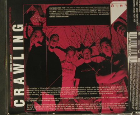 Linkin Park: Crawling+1, WB(W558CD), EU, 2001 - CD5inch - 98782 - 2,50 Euro