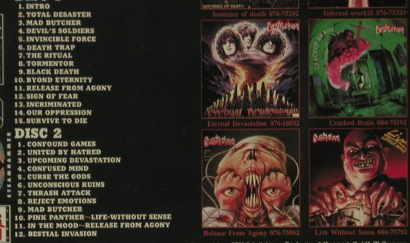 Destruction: Best Of, Steamhammer(084-76482), D, 1992 - 2CD - 99253 - 10,00 Euro