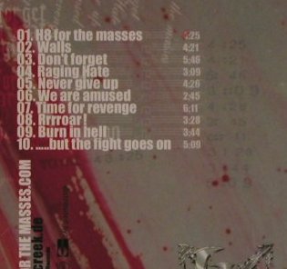 Hate Squad: For the Masses, FS-New, Swell Creek(SWCR 013), , 2004 - CD - 99824 - 10,00 Euro