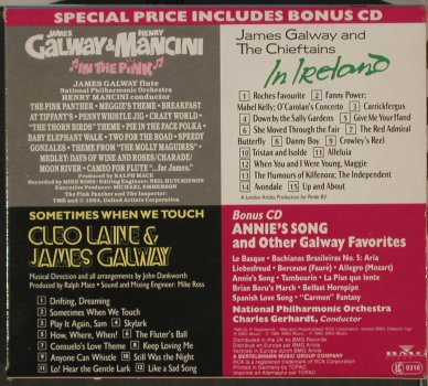 Galway,James & Friends: Chieftains,Cleo Laine,H.Manchini, RCA(RD 60114), D,Box Set, 1989 - 4CD - 80307 - 30,00 Euro