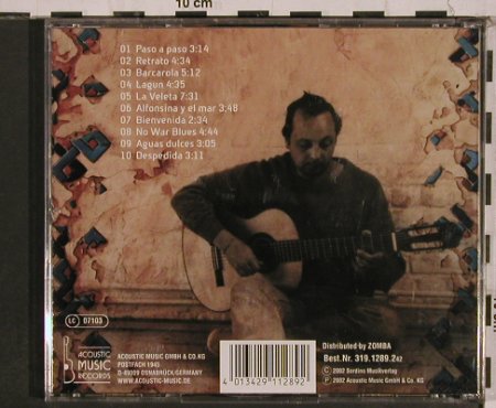 Everts,Alain: Paso a Paso, Acoustic Music(), D, 2002 - CD - 84327 - 6,00 Euro