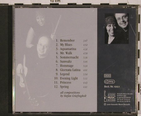 Griefingholt & Ruiba: Acoustic Colours, Acoustic Music(100.1), D, 2001 - CD - 84329 - 7,50 Euro
