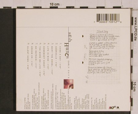 Hirsch,Beth: Early Days, Digi, K7(), , 2000 - CD - 84333 - 5,00 Euro