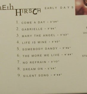 Hirsch,Beth: Early Days, Digi, FS-New, K7(), F, 2000 - CD - 90982 - 10,00 Euro