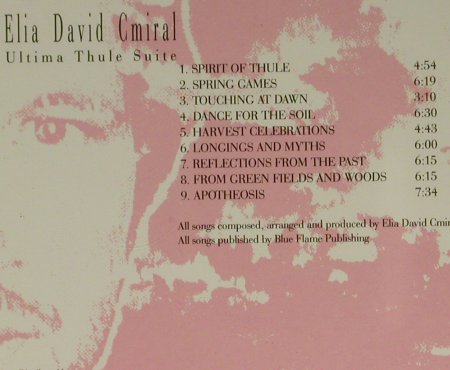 Cmiral,Elia David: Ultima Thule Suite, Blue Flame(), D, 1993 - CD - 96411 - 7,50 Euro