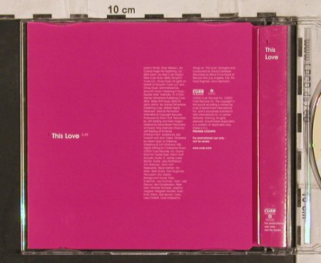 Rimes,LeAnn: This Love,1Tr.Promo, Curb(), EU, 2003 - CD5inch - 83884 - 3,00 Euro