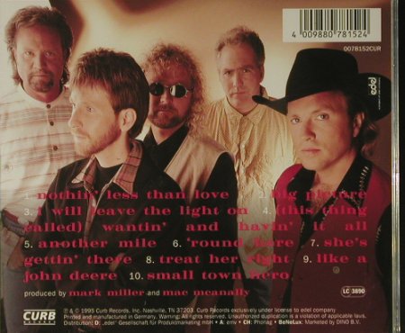 Sawyer Brown: This Thing called wantin' and h..., Curb(), D, 1995 - CD - 98582 - 7,50 Euro