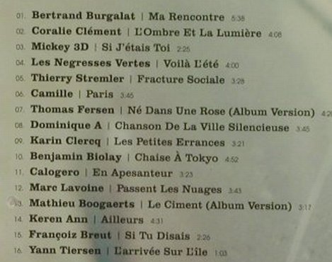 V.A.Parfait!: Bertrand Burgalat...Yann Tiersen.., EMI(95866 2), EU, 16 Tr., 2003 - CD - 54876 - 7,50 Euro
