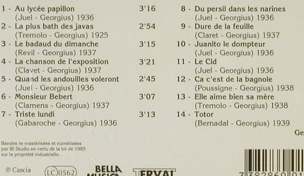Georgius: Les Annes Frou-Frou, Bella Musica(BFD 1008), F, 1985 - CD - 69373 - 5,00 Euro